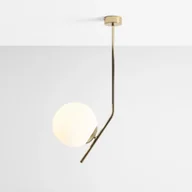 Lampy sufitowe - Aldex Gallia lampa sufitowa 1-punktowa złota 1095PL_G30 1095PL_G30 - miniaturka - grafika 1