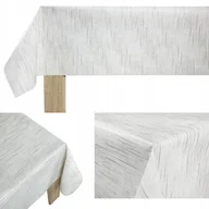 Obrusy i serwetki - Jasnoszara Cerata Flizelinowa Dekoracyjna Na Stół Ławę Blat 140x200cm - miniaturka - grafika 1