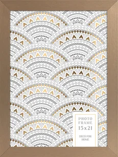 FF Ramka zdjęcia Sanremo 15 x 21 cm złota RA-14337 - Ramki na zdjęcia - miniaturka - grafika 1