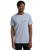 Koszulki męskie - T-shirt Lee ULTIMATE POCKET TEE 112365384 Blue Mele S - miniaturka - grafika 1