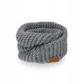 Apaszki i szaliki damskie - NANDY komin ciepły zimowy dziecięcy [SKU 17251-JASN-SZAR] - miniaturka - grafika 1