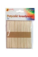 Prace ręczne dla dzieci - Patyczki kreatywne drewniane naturalne 11 cm 50 szt Shan SPT02 SPT02 - miniaturka - grafika 1
