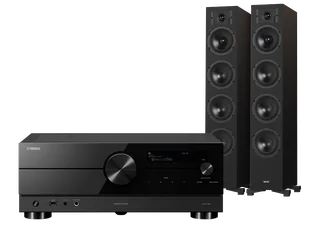 Yamaha MusicCast RX-A2A (czarny) + Diva 6 (czarny) - Zestawy stereo - miniaturka - grafika 1
