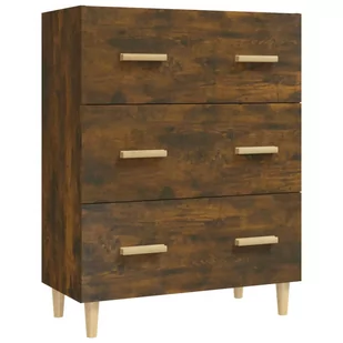 Lumarko Komoda, przydymiony dąb, 70x34x90 cm, materiał drewnopochodny - Komody - miniaturka - grafika 3