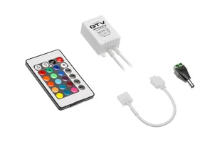 GTV Sterownik kontroler RGB do taśm LED 72W 12V DC pilot LD-KONMINI-RGB GTV 4676 LD-KONMINI-RGB - Taśmy LED - miniaturka - grafika 1