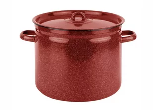 Garnek emaliowany 24 cm Campo Vitrex 9,2 L Czerwony 01633124 - Garnki - miniaturka - grafika 1