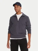 Bluzy męskie - G-Star Raw Bluza Nifous Half Zip D26305-D566 Granatowy Regular Fit - miniaturka - grafika 1