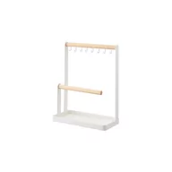 Pudełka i szkatułki - Biały stojak uniwersalny YAMAZAKI Tosca - miniaturka - grafika 1