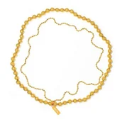 Naszyjniki męskie - Naszyjnik Męski Folli Follie 4N9A112YY 42 cm - miniaturka - grafika 1