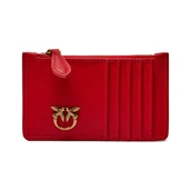 Etui na dokumenty i karty - Pinko Skórzane etui na karty AIRONE - miniaturka - grafika 1