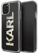 Etui i futerały do telefonów - Karl Lagerfeld KLHCN65KAGBK iPhone 11 Pro Max czarny - miniaturka - grafika 1