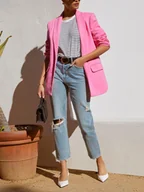 Koszulki i topy damskie - Milan Kiss Top w kolorze białym - miniaturka - grafika 1