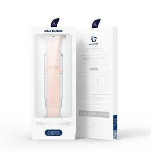 Dux Ducis Strap (Armor Version) pasek Apple Watch SE, 8, 7, 6, 5, 4, 3, 2, 1 (41, 40, 38 mm) silikonowa magnetyczna opaska bransoleta różowo-fioletowy - Akcesoria do smartwatchy - miniaturka - grafika 5