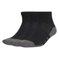 Skarpetki damskie - Skarpety za kostkę ADIDAS ESS CC QRT 3P JC6453 – Czarny - miniaturka - grafika 1