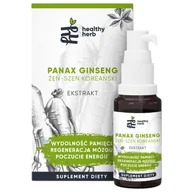 Witaminy i minerały - Healthy Herb Żeń-szeń Koreański ekstrakt, spray, 30 ml - miniaturka - grafika 1