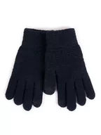 Rękawiczki dla dzieci - Rękawiczki Dziewczęce Pięciopalczaste Strukturalne Czarne Dotykowe 20 Cm - miniaturka - grafika 1