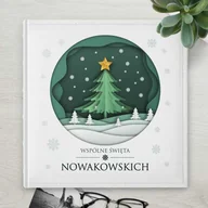 Albumy fotograficzne - Duży album na zdjęcia z nadrukiem dla pary na święta - miniaturka - grafika 1