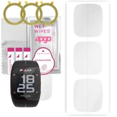 Akcesoria do smartwatchy - 3x Folia hydrożelowa do Polar M400 HR - apgo Smartwatch Hydrogel Protection Ochrona na ekran smartwatcha - miniaturka - grafika 1