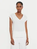 Koszulki i topy damskie - Morgan T-Shirt 242-DAYA Biały Regular Fit - miniaturka - grafika 1