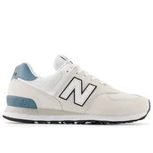 Buty sportowe męskie - Buty unisex New Balance U57452Z - beżowe - miniaturka - grafika 1