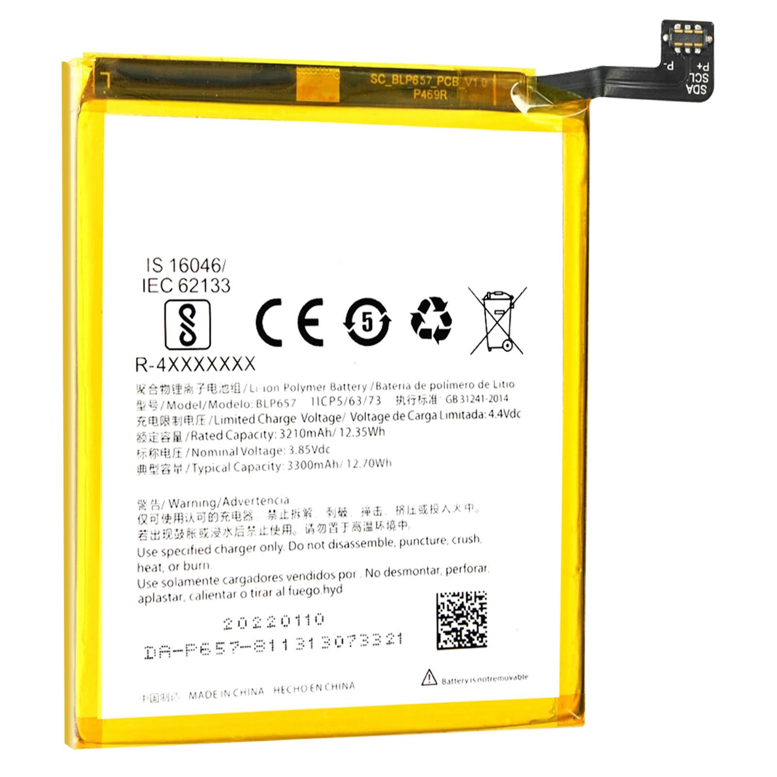 Bateria BLP657 do OnePlus 6 bateria zastępcza 3300 mAh jak oryginał