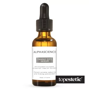 Alphascience Alphascience Tannic CF Serum Serum rozświetlające 30 ml - Rozświetlacze do twarzy i ciała - miniaturka - grafika 1