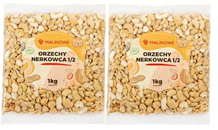 Zestaw orzechy nerkowca połówki 2x1kg - Orzechy i nasiona - miniaturka - grafika 1