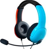 Słuchawki - PDP LVL 40 Czarno-czerwono-niebieskie - miniaturka - grafika 1