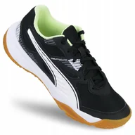 Sneakersy męskie - Buty Halowe Sportowe męskie na halę Puma Solarflash II sneakersy czarne 45 - miniaturka - grafika 1