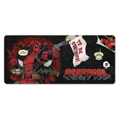 Figurki dla dzieci - PODKŁADKA POD MYSZ MARVEL DEADPOOL XL - miniaturka - grafika 1