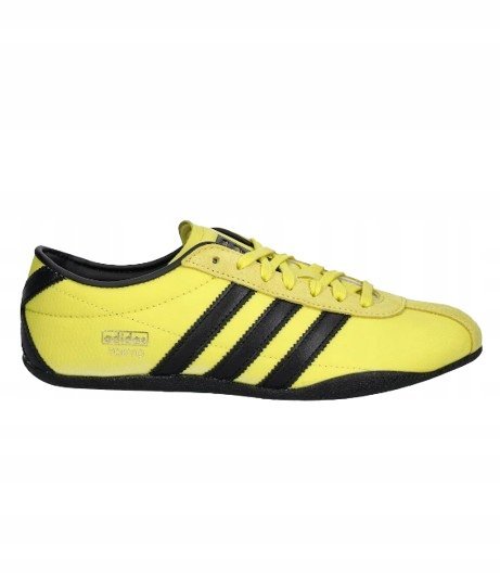 ADIDAS TOKYO ŻÓŁTE SPORTOWE BUTY Z CZARNYMI PASEKAMI 41 1/3 14_A