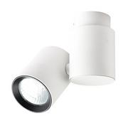 Lampy sufitowe - Light Prestige Boston 1 biały z czarnym ringiem LP-741/1W WH/BK - miniaturka - grafika 1