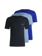 Koszulki męskie - BOSS Komplet 3 t-shirtów TShirtRN 3P Classic 50532468 Niebieski Regular Fit - miniaturka - grafika 1