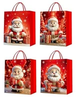 Długopisy - TOREBKA UPOMINKOWA ŚWIĄTECZNA WK 22434 L W&K Rozmiar 30-42-12 CM HIT 1 SZTUKA MIX - miniaturka - grafika 1