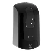 Dozowniki papieru i mydła dla firm - Merida Bezdotykowy dozownik do mydła w płynie One 1 litr plastik czarny DEC101 - miniaturka - grafika 1