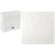 Naczynia i sztućce jednorazowe - Serwetki gastronomiczne Decor 200 sztuk 15 x 15 cm biały - miniaturka - grafika 1