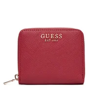 Portfele - Mały Portfel Damski Guess Laurel II Slg SWZG74 59137 Czerwony - miniaturka - grafika 1