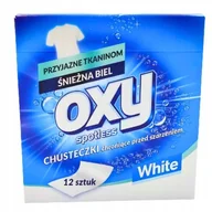 Środki do prania - OXY SPOTLESS Chusteczki chroniące przed szarzeniem WHITE 12 szt. - miniaturka - grafika 1