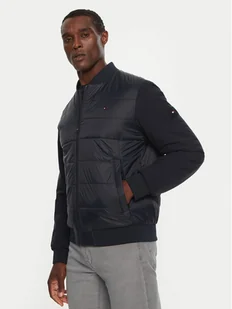 Tommy Hilfiger Kurtka bomber MW0MW35653 Granatowy Regular Fit - Kurtki męskie - miniaturka - grafika 1