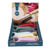 Obieraczki - Obierak do jarzyn poprzeczny z gładkim ostrzem 4,5 cm - miniaturka - grafika 1