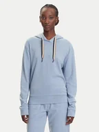 Bluzy damskie - BOSS Bluza CP Stripe 50524760 Błękitny Regular Fit - miniaturka - grafika 1