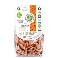 Makaron - Fabijańscy MAKARON (Z SOCZEWICY CZERWONEJ) MUSZLA GNOCCHI SARDI BEZGLUTENOWY BIO 250 g - - miniaturka - grafika 1