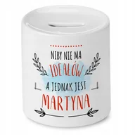 Skarbonki - Dla Nauczycielki Skarbonka na Urodziny na Prezent z Nadrukiem ze Zdjęciem + Opakowanie na prezent (wzór 03) - miniaturka - grafika 1