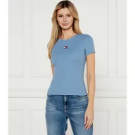 Koszulki i topy damskie - Tommy Jeans T-shirt Slim Fit - miniaturka - grafika 1