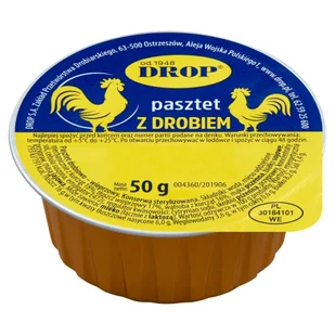 Drop Pasztet z drobiem 50 g - Pasztet i przetwory mięsne - miniaturka - grafika 1