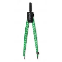 STAEDTLER Cyrkiel szkolny z etui na grafity zielony - Staedtler - Przybory szkolne - miniaturka - grafika 1