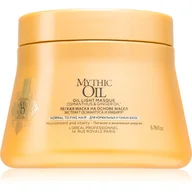 Maski do włosów - Loreal MYTHIC OIL maseczka z olejkami nadająca blasku cienkie 200ml - miniaturka - grafika 1