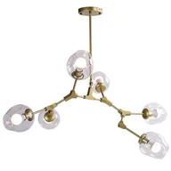 Lampy sufitowe - Step into Design Lampa wisząca MODERN ORCHID-6 złoto 239-uniw Step Into Design 5907614656683 - miniaturka - grafika 1