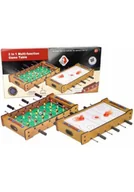 Poradniki hobbystyczne - Drewniany Stół 2w1 Piłkarzyki cymbergaj - miniaturka - grafika 1