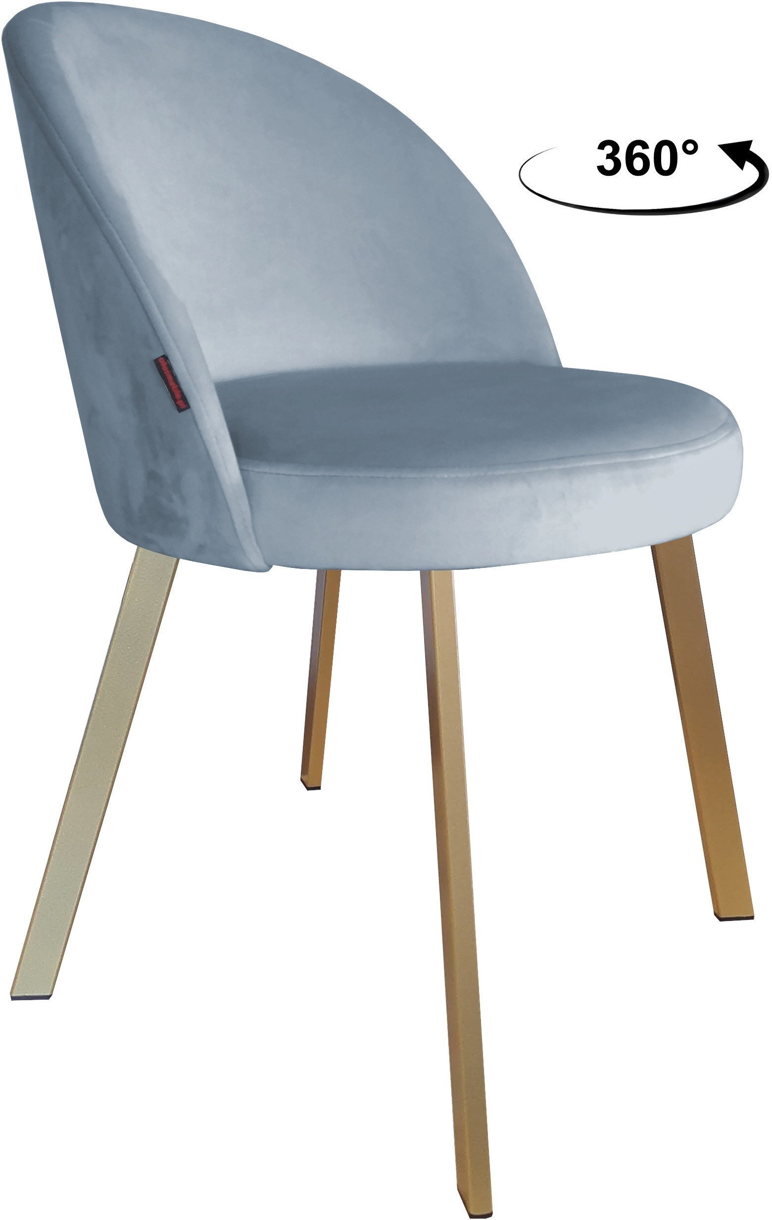 Krzesło obrotowe Trix podstawa Profil złota BL06